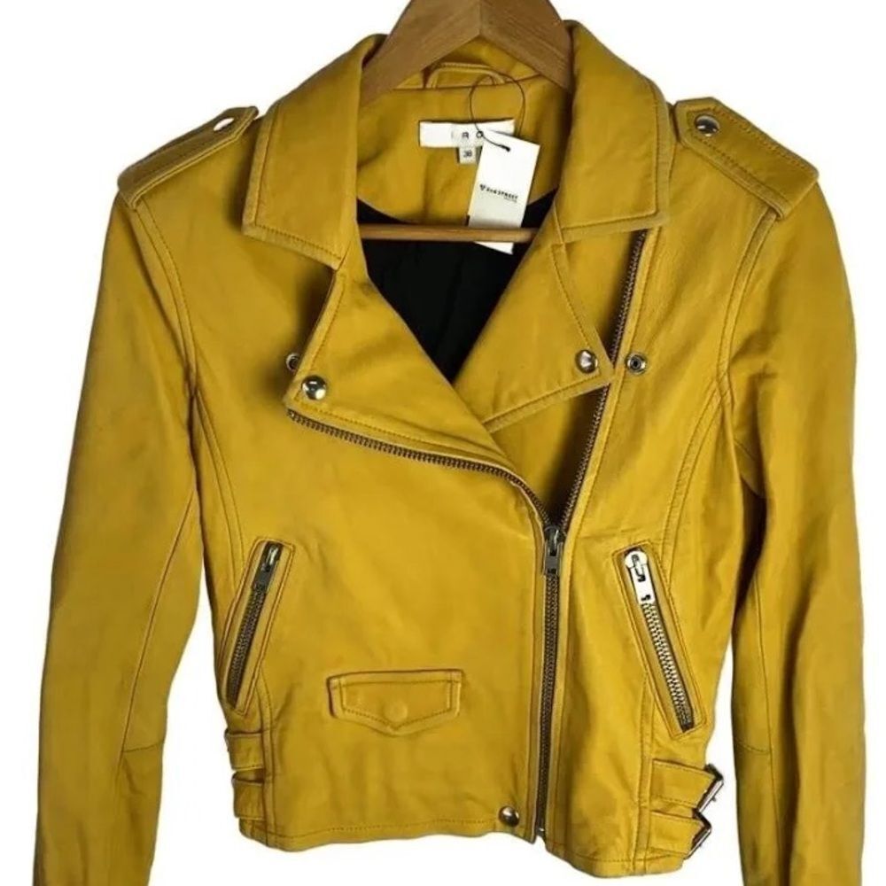 IRO Leather Biker Jacket